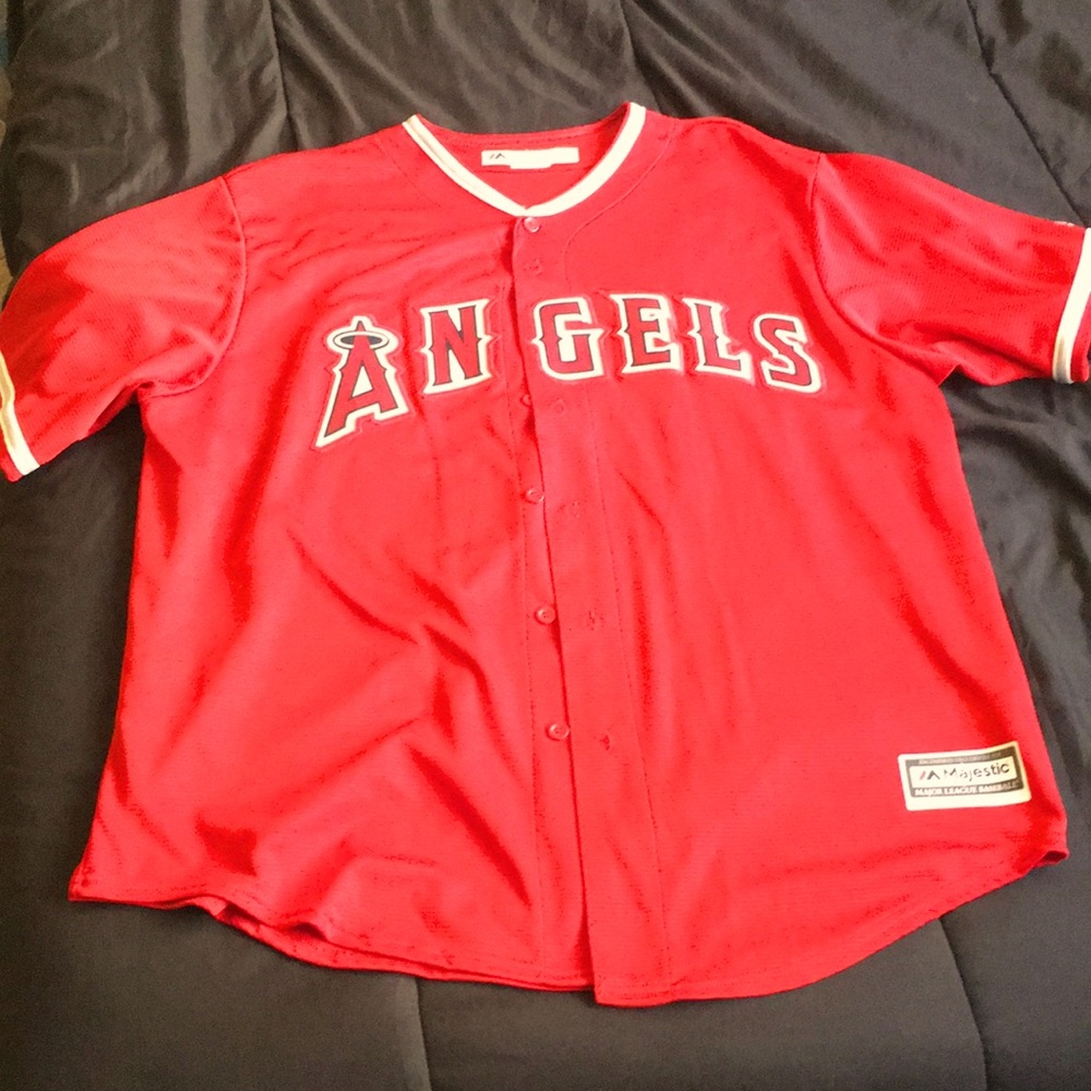Anaheim Angels Pitcher Garrett Richards jersey